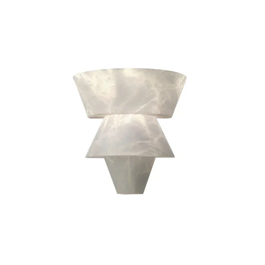 Alabaster Laboratory Cone Wall Light - Tianguang Alabaster Lighting