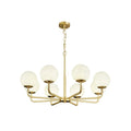 Alabaster Maytoni Erich Brass Chandelier - Tianguang Alabaster Lighting
