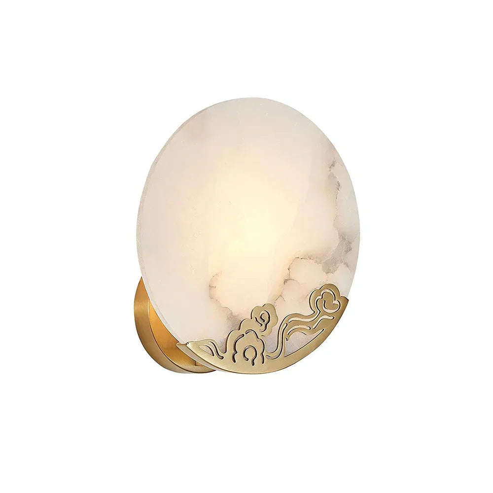 Alabaster Modern Ando Wall Lamp - Tianguang Alabaster Lighting
