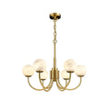 Alabaster Modern Brass Chandelier 65 cm Dia - Tianguang Alabaster Lighting