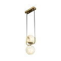 Alabaster Modern Copper Pendant Light - Tianguang Alabaster Lighting