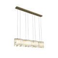 Alabaster Modern Layering Chandelier - Tianguang Alabaster Lighting