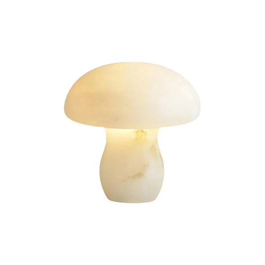 Alabaster Modern Mushroom Table Lamp - Tianguang Alabaster Lighting