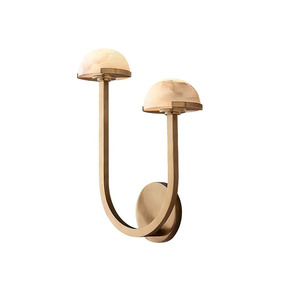 Alabaster Mushroom Wall Lamp - Tianguang Alabaster Lighting