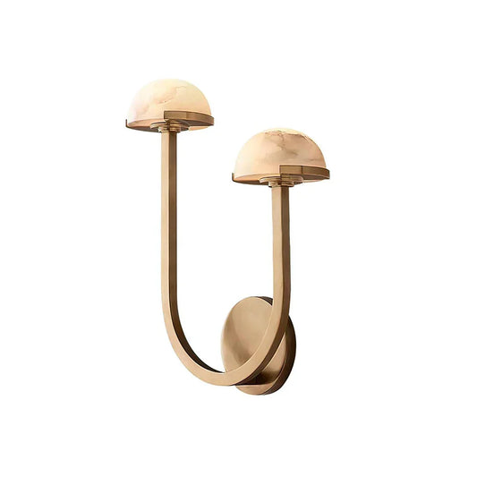 Alabaster Mushroom Wall Lamp - Tianguang Alabaster Lighting