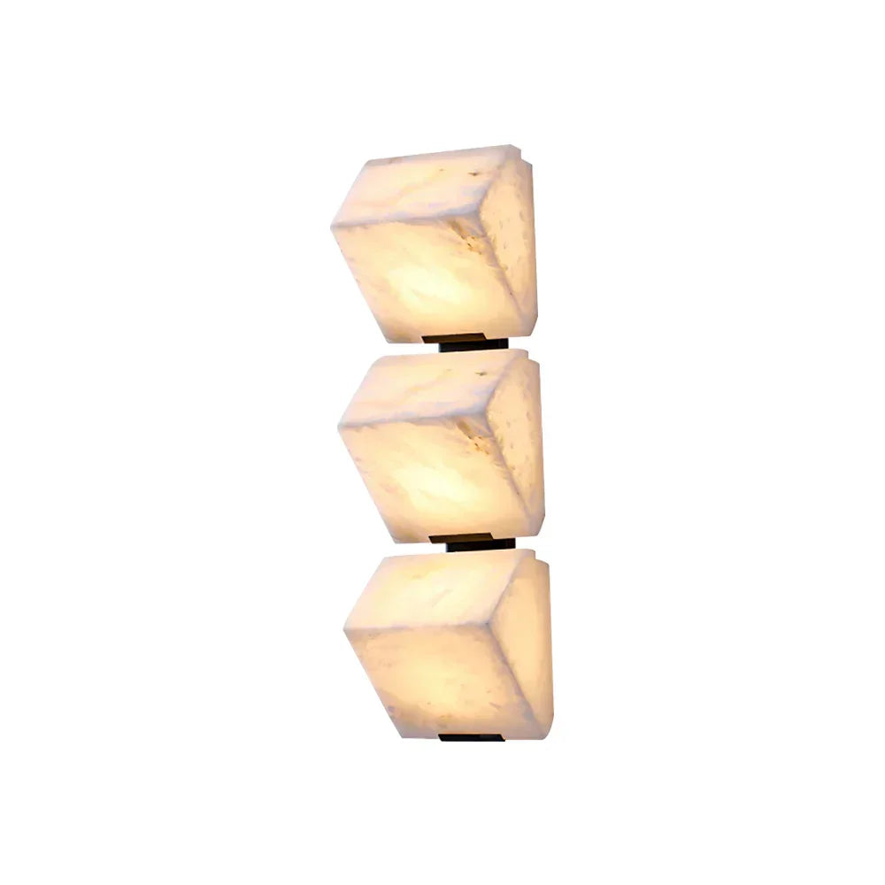 Minimalist Alabaster Facade Wall Lamp - Tianguang Alabaster Lighting