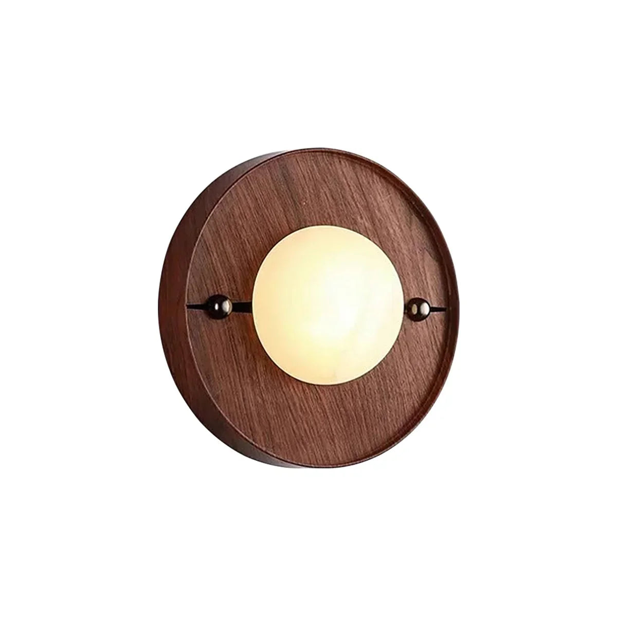 Alabaster Odis Spherical Wall Lamp - Tianguang Alabaster Lighting