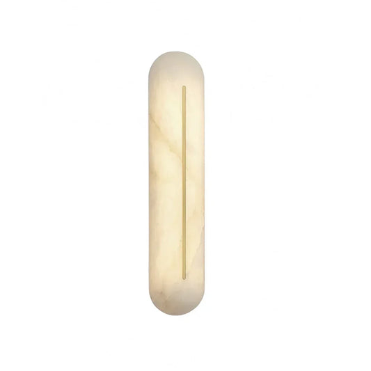 Alabaster Orbison Wall Lamp - Tianguang Alabaster Lighting