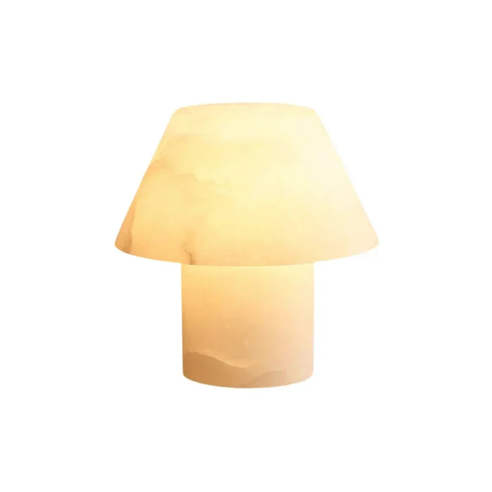 Alabaster Parachilna Petra Tapered Table Lamp - Tianguang Alabaster Lighting