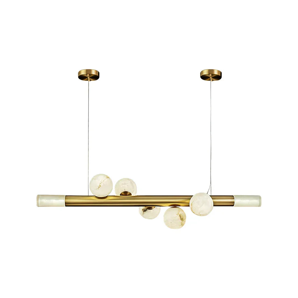 Alabaster RoMi Carrara Pendant Light - Tianguang Alabaster Lighting