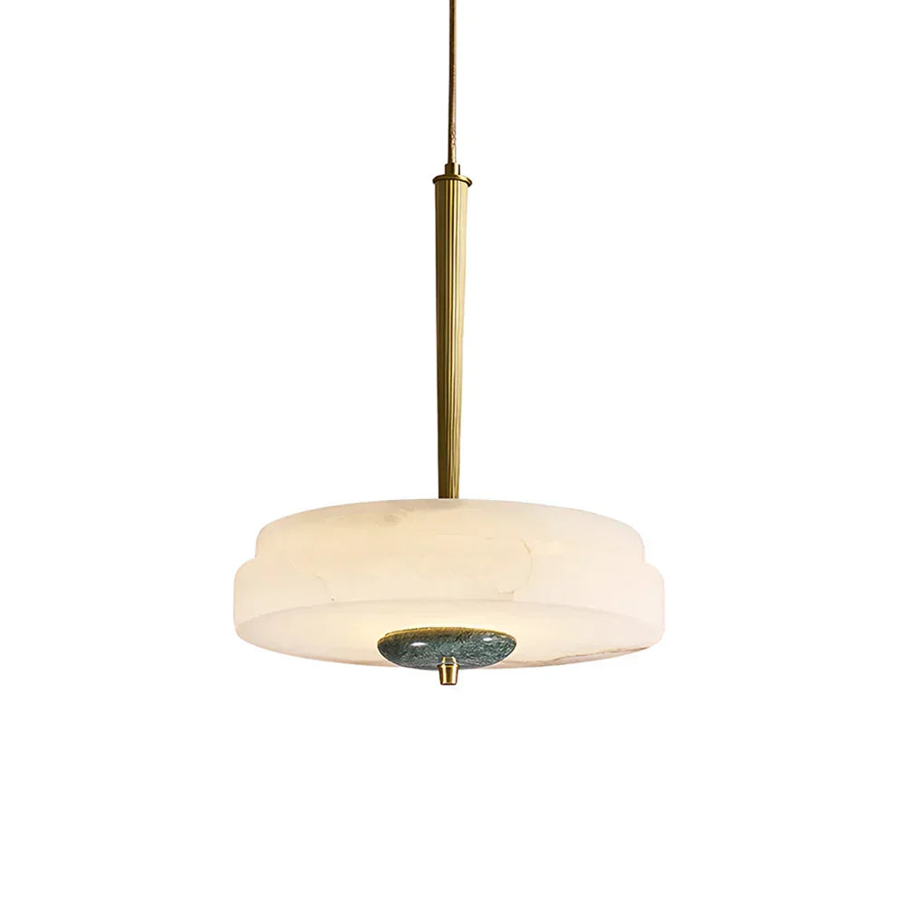 Alabaster Trave Elegant Pendant Lamp - Tianguang Alabaster Lighting