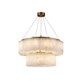 Alabaster Willamette Chandelier - Tianguang Alabaster Lighting