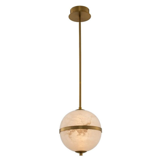 Alabaster Canterbury LED Mini Pendant - Tianguang Alabaster Lighting