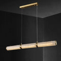 Alabaster Cylindrical Chandelier 47.24 in W - Tianguang Alabaster Lighting