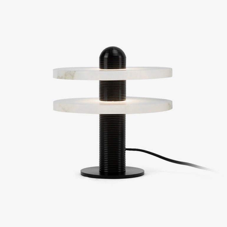 Alabaster Comet Table Lamp - Tianguang Alabaster Lighting