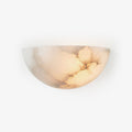 Alabaster Half-Moon Wall Sconce - Tianguang Alabaster Lighting