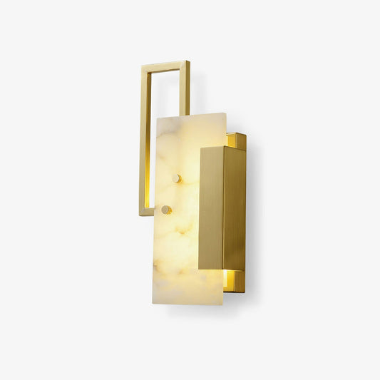 Althea Alabaster Wall Sconce 5.3 in Dia - Tianguang Alabaster Lighting