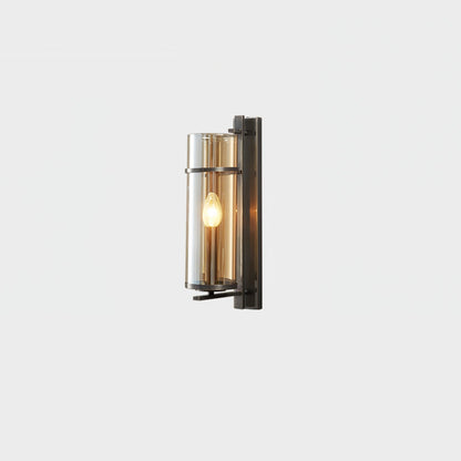 Amalfi Wall Light - Dia 10cm x H 40cm Metal, Hardwired Wall Sconce, detail 14