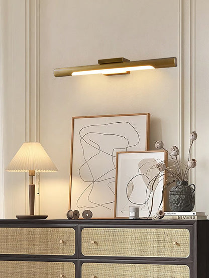 Liora Brass Wall Light, Hardwired Wall Sconce, detail 5