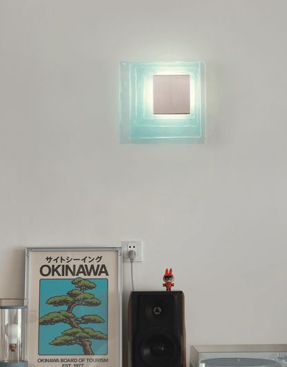 Aqua Cascade Wall Light, Hardwired Wall Sconce, detail 14