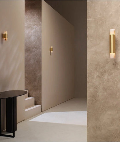 Arden Alabaster Wall Light, Hardwired Wall Sconce, detail 3