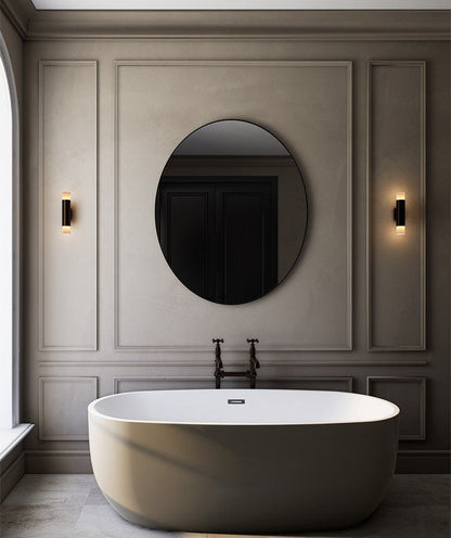 Arden Alabaster Wall Light, Hardwired Wall Sconce, detail 6