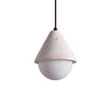 Aslo Travertine Pendant Lamp 6.3" - Tianguang Alabaster Lighting