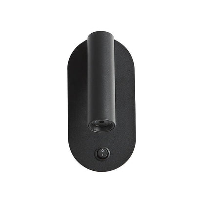 Enna Surface Wall Fixture With USB 3", Bedroom Wall Sconce, W7.5 x L15cm