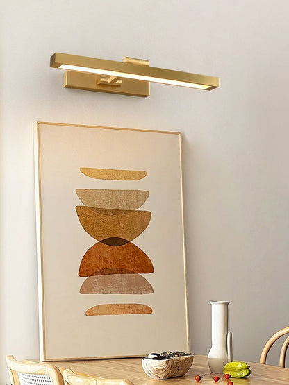 Avery Brass Wall Light, Hardwired Wall Sconce, detail 10