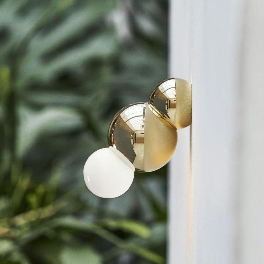 Ball Mounted Wall Light, Hardwired Wall Sconce, detail 9