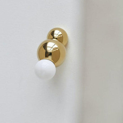 Ball Mounted Wall Light, Hardwired Wall Sconce, detail 12