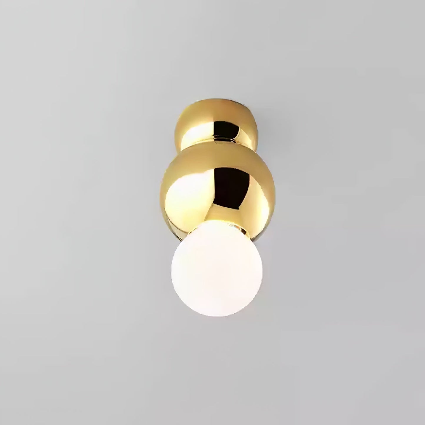 Ball Mounted Wall Light, Hardwired Wall Sconce, detail 6