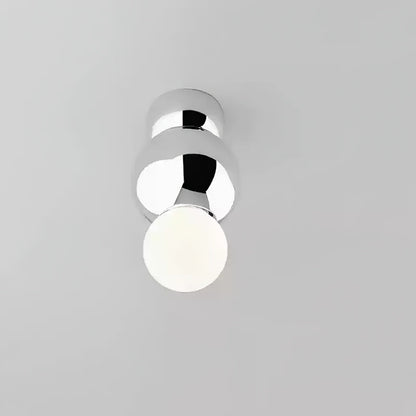 Ball Mounted Wall Light, Hardwired Wall Sconce, detail 7