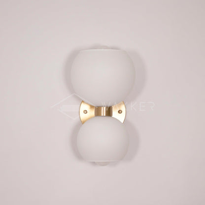 Circular Pearl Sconce, Hardwired Wall Sconce, detail 11