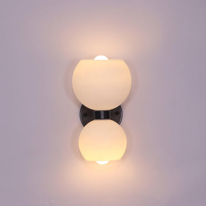 Circular Pearl Sconce, Hardwired Wall Sconce, detail 5