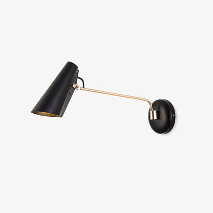 Birdy Wall Light, Hardwired Wall Sconce, Steel, ∅ 20.9″ x H 9.4″
