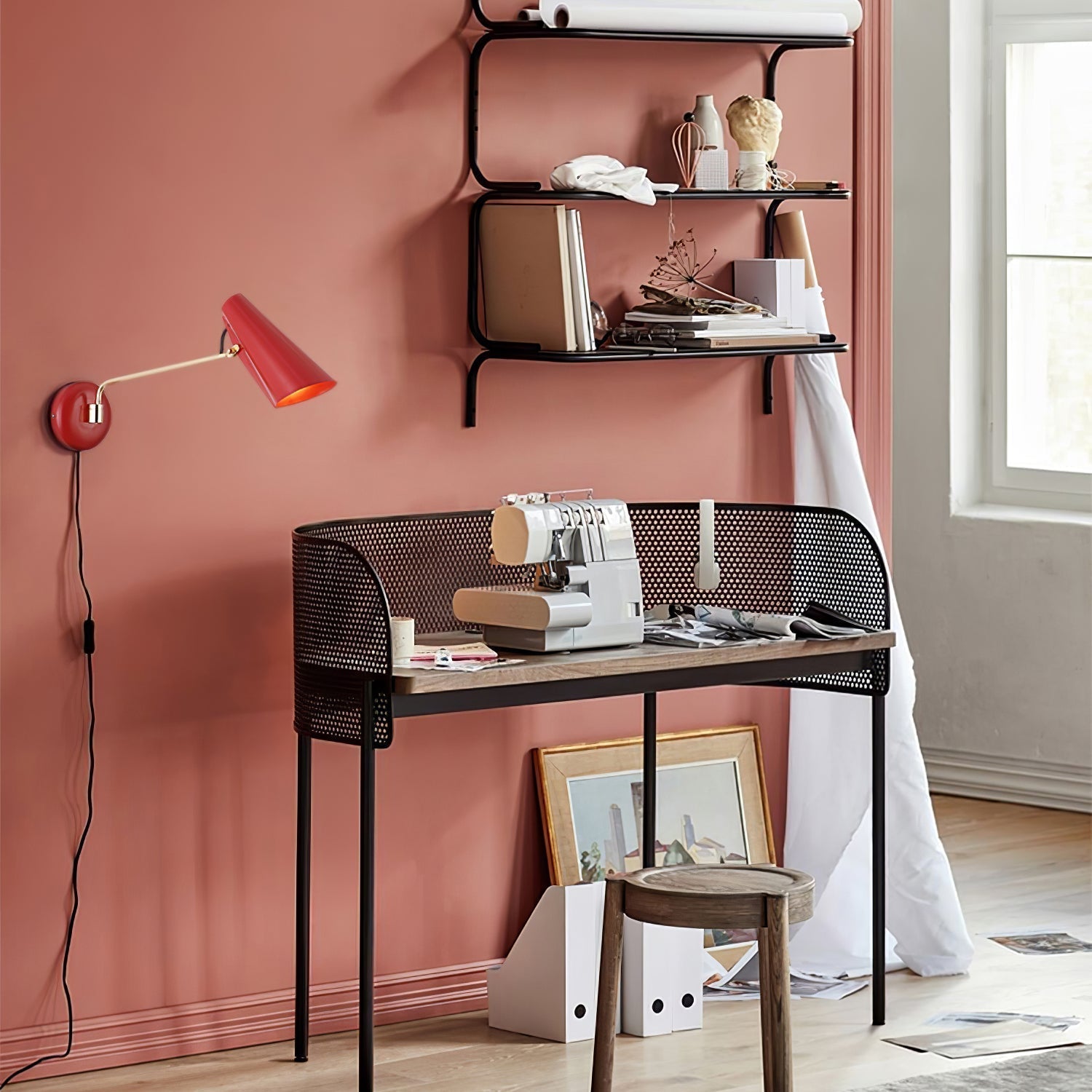 Birdy Wall Light, Hardwired Wall Sconce, detail 14