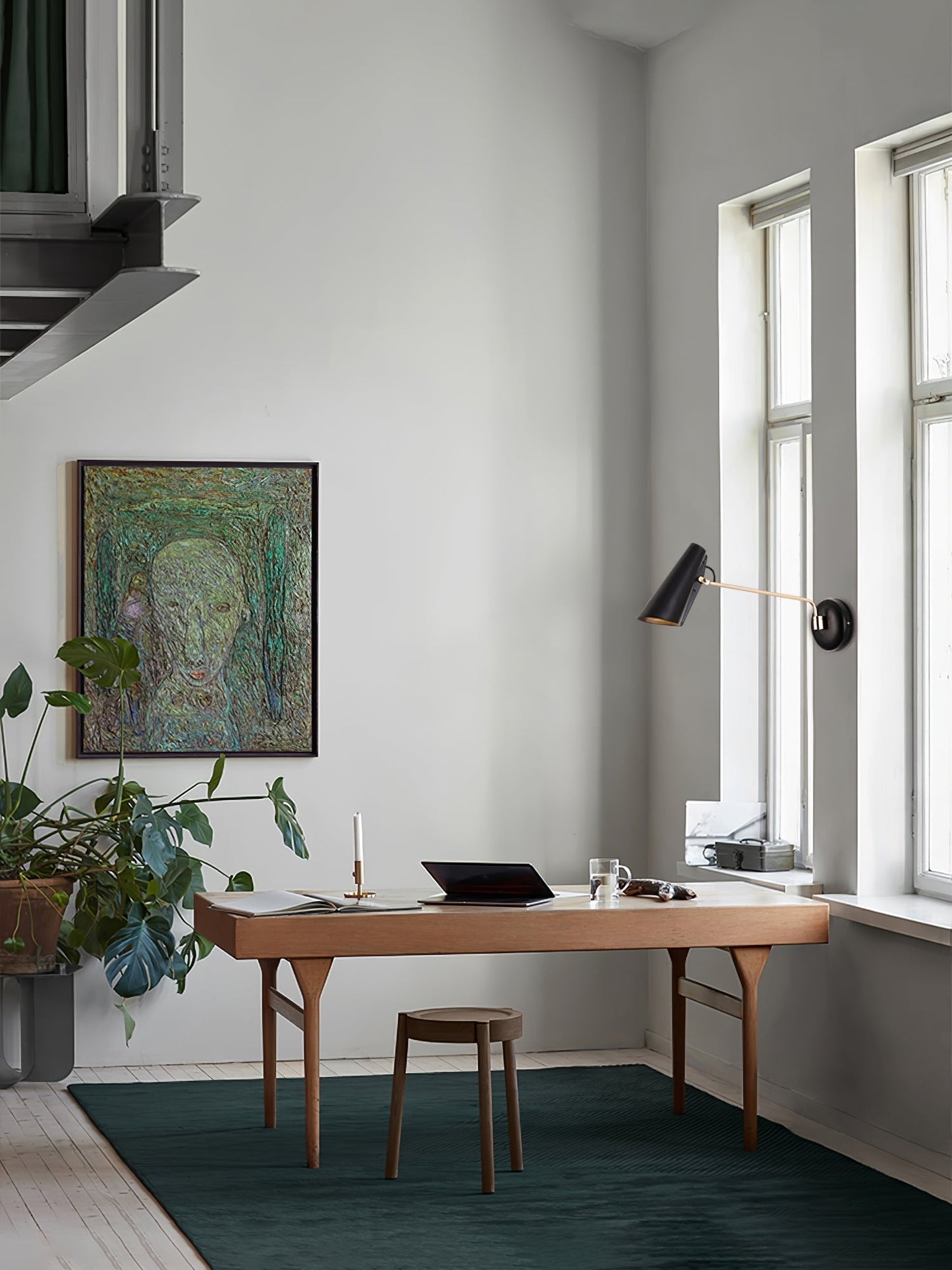Birdy Wall Light, Hardwired Wall Sconce, detail 16