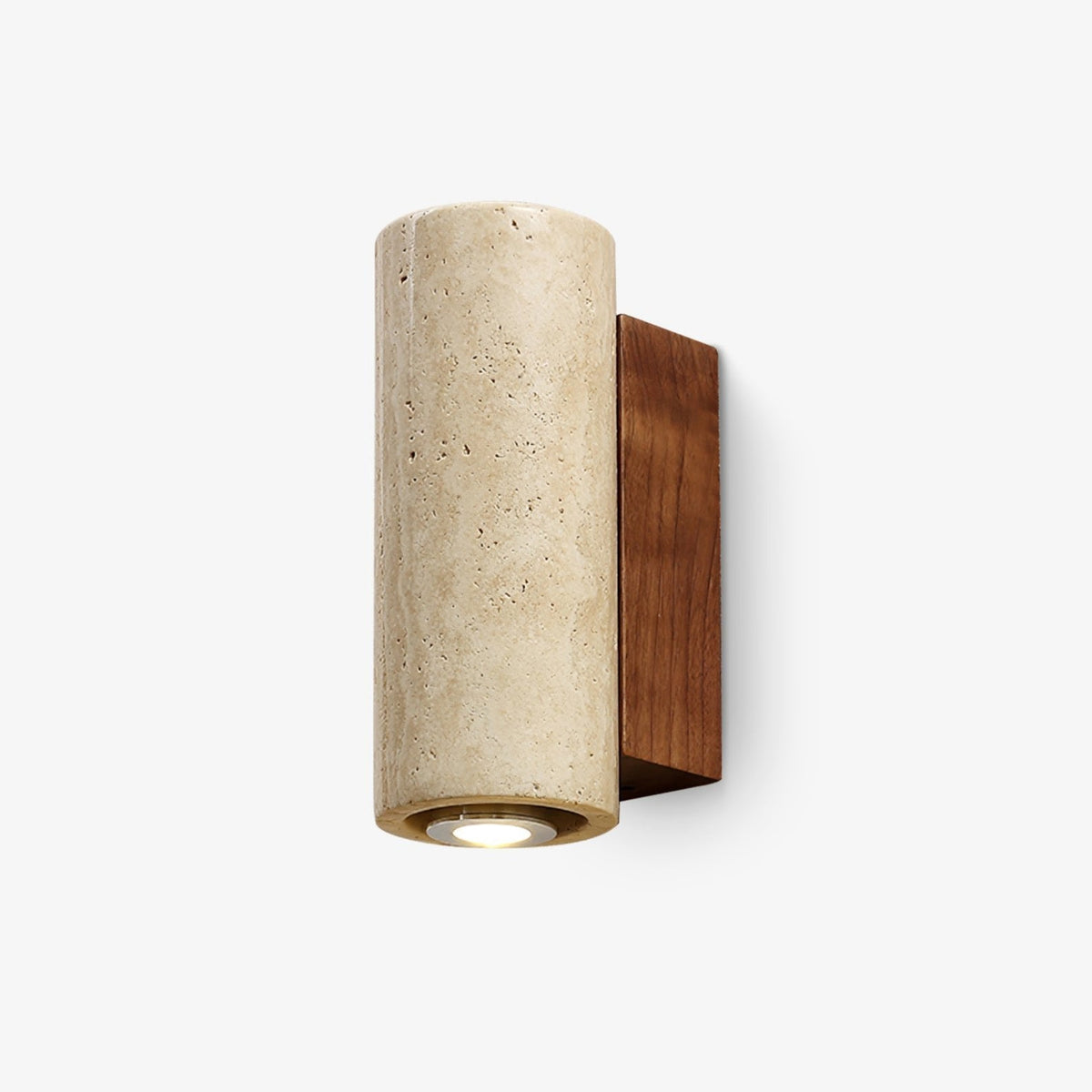 Blend Travertine Wall Sconce - Tianguang Alabaster Lighting