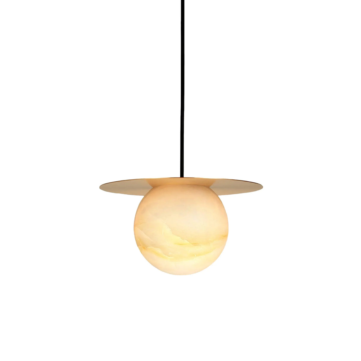 Alabaster Borra Pendant Light - Tianguang Alabaster Lighting