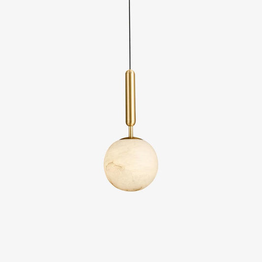 Bosso Alabaster Pendant Lamp 4.7 in Dia - Tianguang Alabaster Lighting