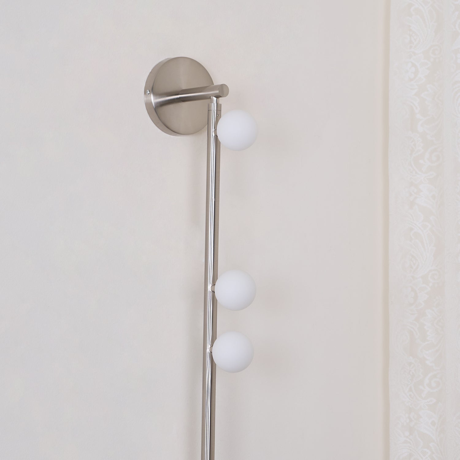 Brass Glass Tube Plug-In Wall Light, Plug-In Wall Sconce, detail 81