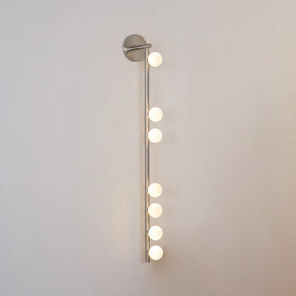 Brass Glass Tube Plug-In Wall Light, Plug-In Wall Sconce, detail 85