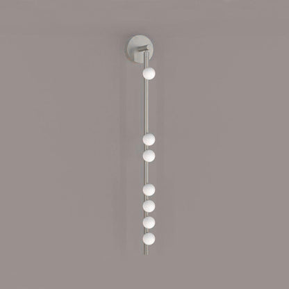 Brass Glass Tube Plug-In Wall Light, Plug-In Wall Sconce, detail 74