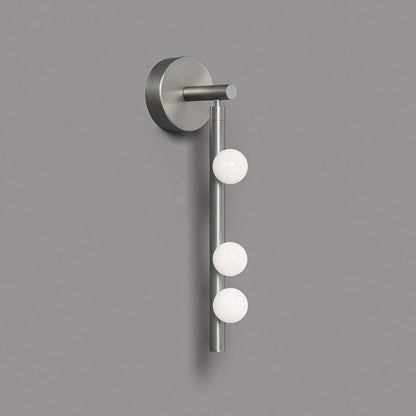 Brass Glass Tube Plug-In Wall Light, Plug-In Wall Sconce, detail 76