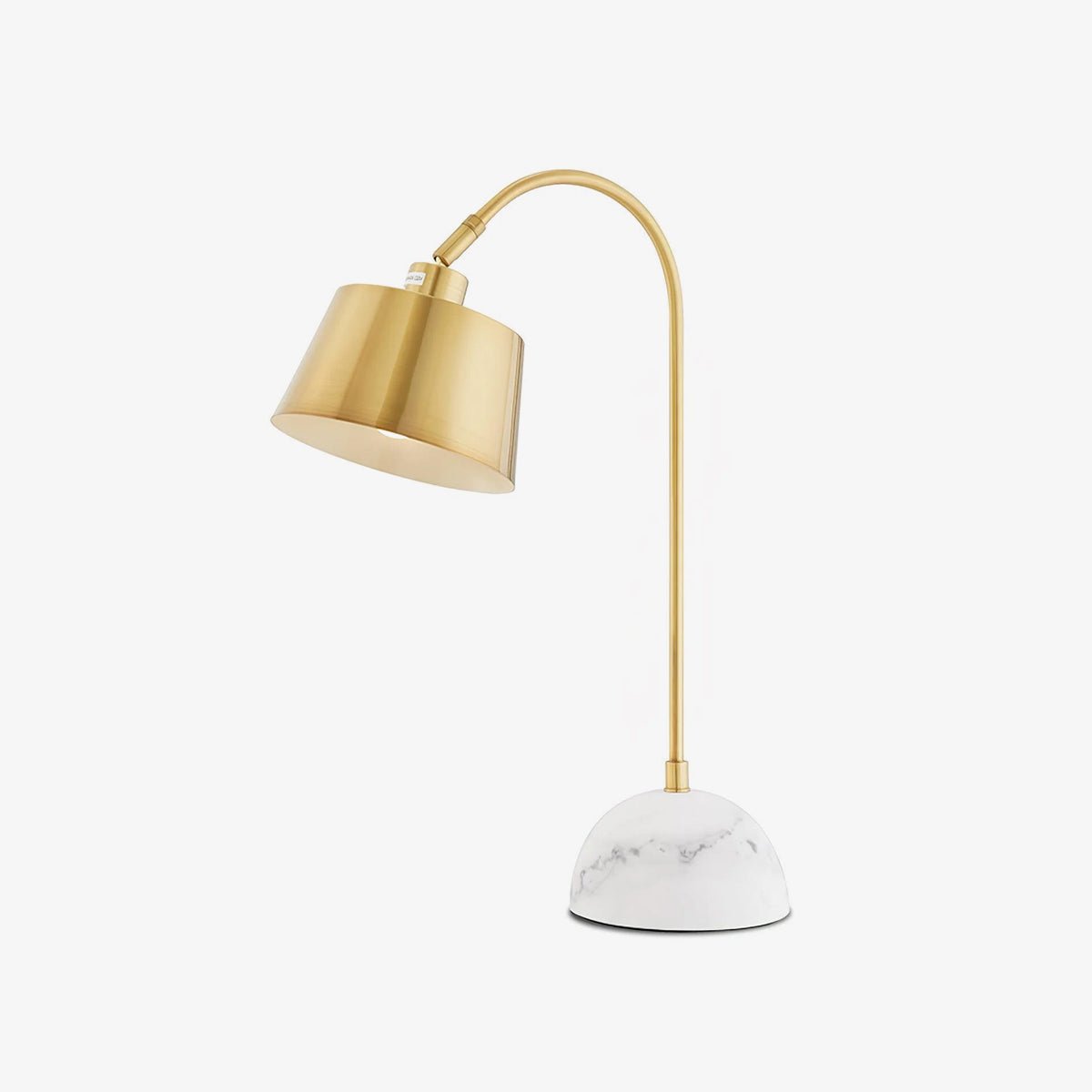 Brax Marble Desk Lamp 7.1 in Dia - Tianguang Alabaster Lighting