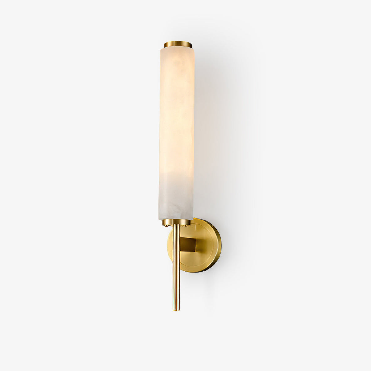 Brindisi Alabaster Wall Sconce 12 cm W x 48 cm H - Tianguang Alabaster Lighting