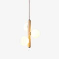 Ball Spheres Travertine Pendant Lamp 25 cm Dia - Tianguang Alabaster Lighting