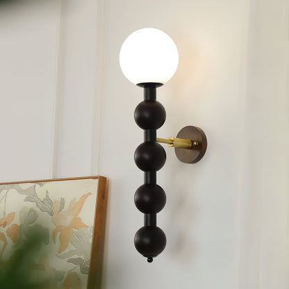 Bubbly Wall Light, Hardwired Wall Sconce, detail 3