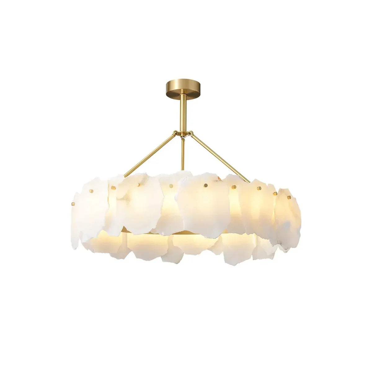 Burton Alabaster Chandelier - Tianguang Alabaster Lighting